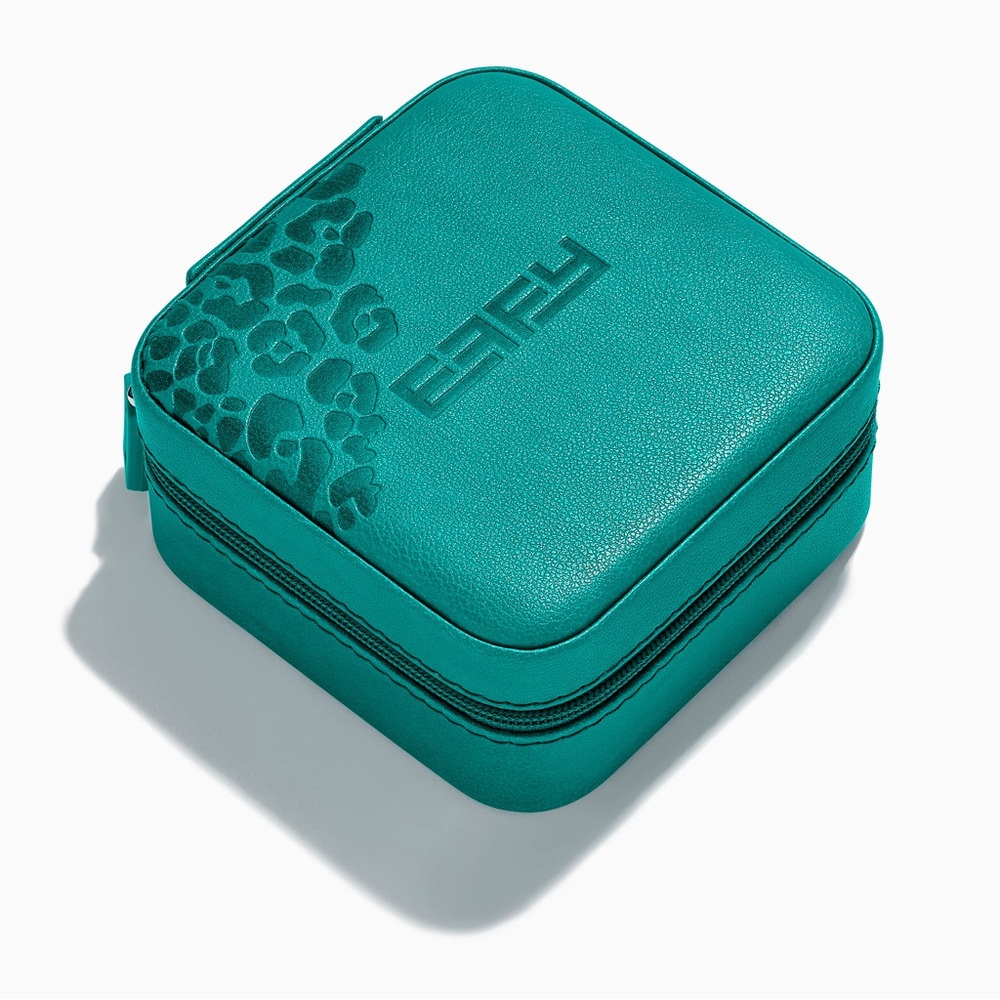 Effy teal Jewelry Travel case